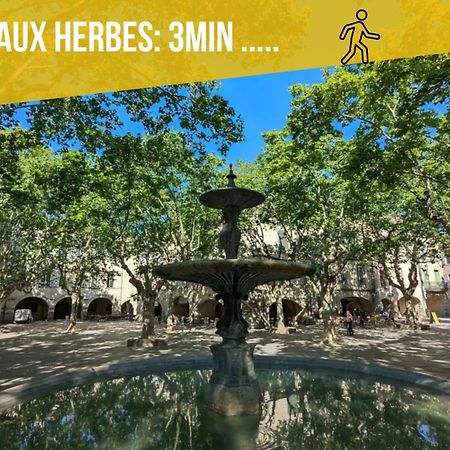 Ulysse, Appartement Spacieux Au Centre Historique D'Uzes En Rez-De-Chaussee Avec Exterieur, Proche Parking Des Marroniers Eksteriør bilde