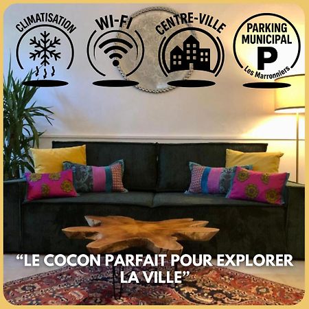 Ulysse, Appartement Spacieux Au Centre Historique D'Uzes En Rez-De-Chaussee Avec Exterieur, Proche Parking Des Marroniers Eksteriør bilde