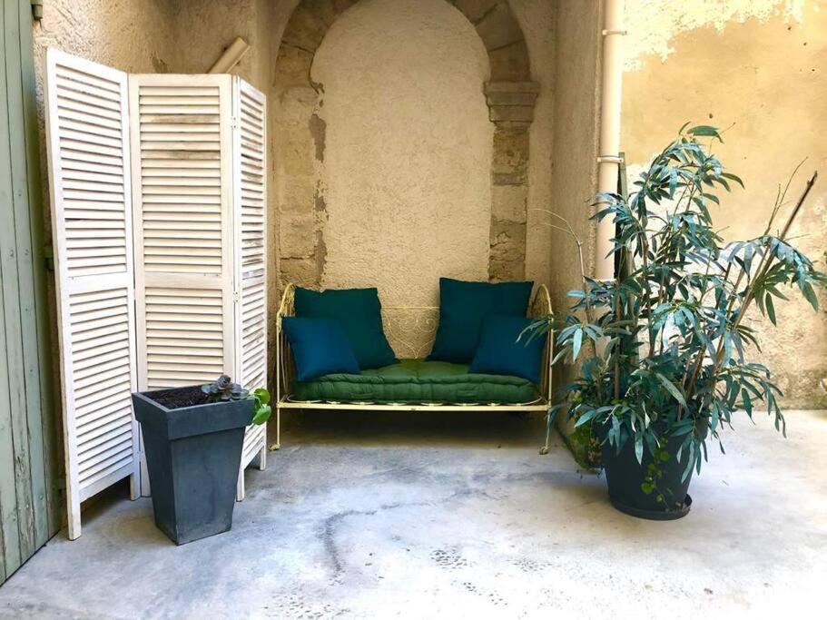 Ulysse, Appartement Spacieux Au Centre Historique D'Uzes En Rez-De-Chaussee Avec Exterieur, Proche Parking Des Marroniers Eksteriør bilde