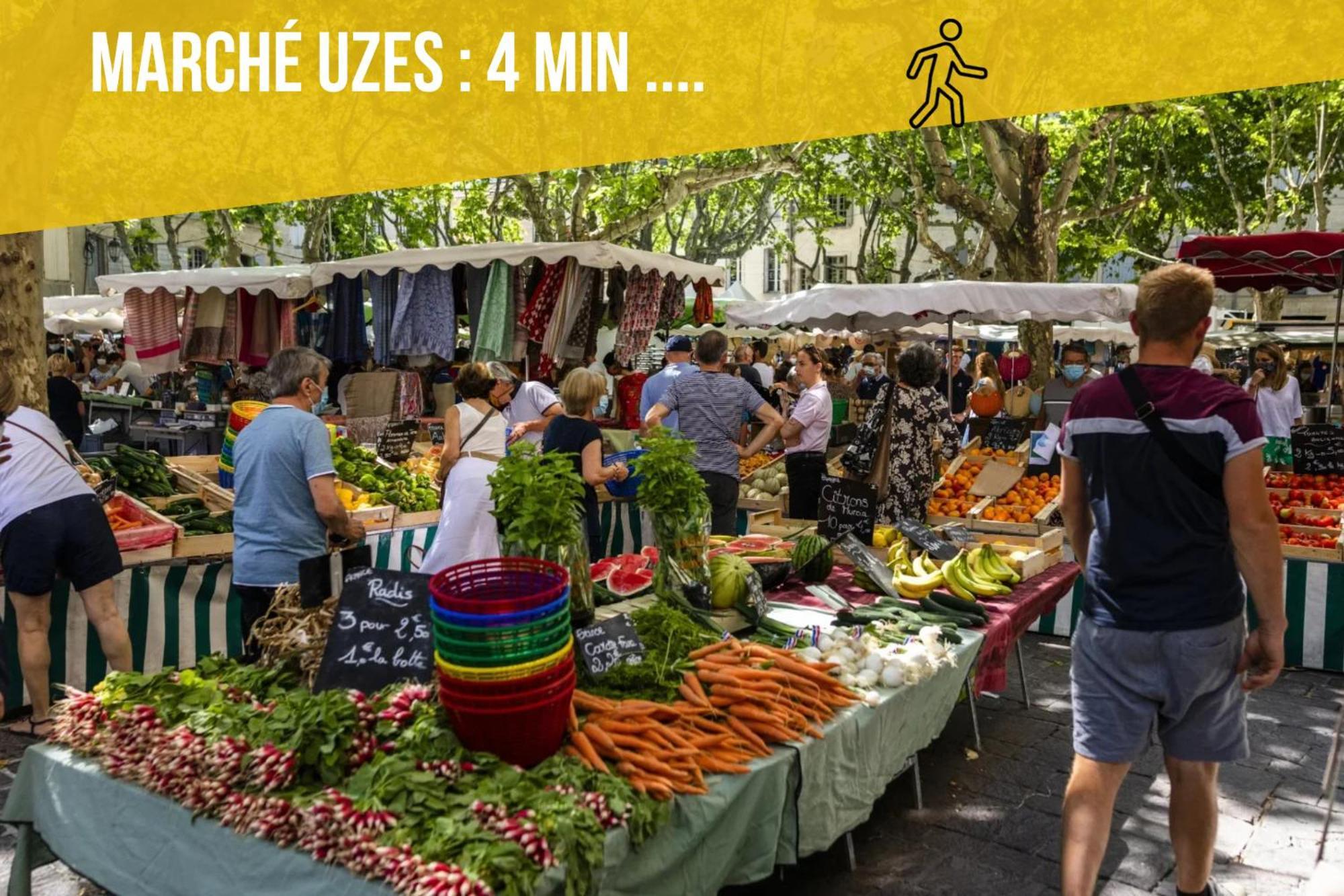 Ulysse, Appartement Spacieux Au Centre Historique D'Uzes En Rez-De-Chaussee Avec Exterieur, Proche Parking Des Marroniers Eksteriør bilde