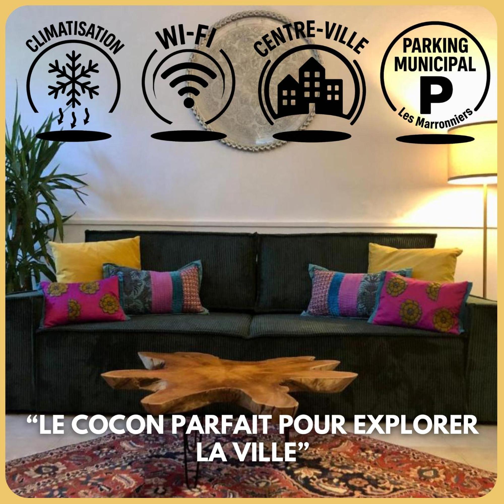 Ulysse, Appartement Spacieux Au Centre Historique D'Uzes En Rez-De-Chaussee Avec Exterieur, Proche Parking Des Marroniers Eksteriør bilde